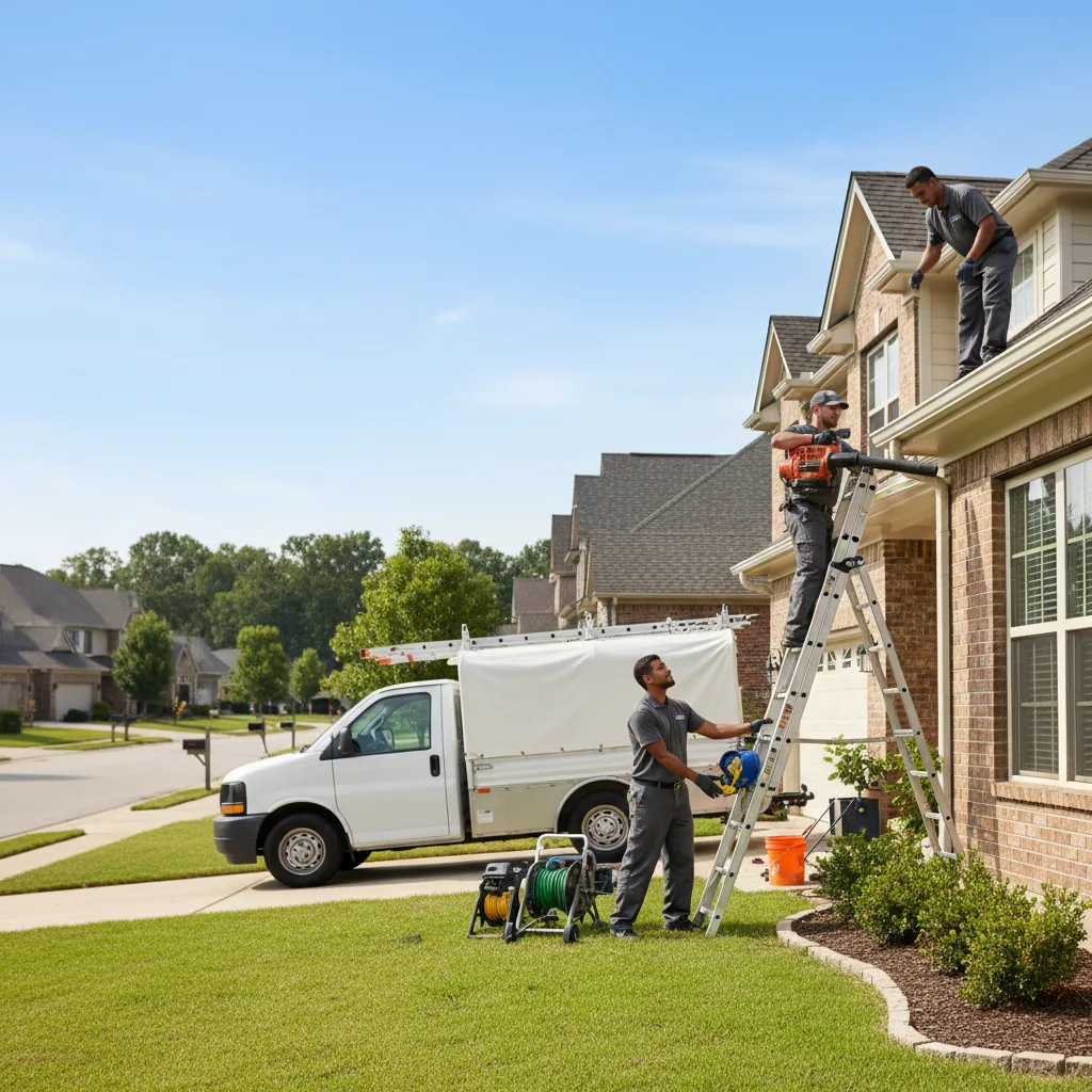 Home Gutter Service in Brighton, MI near me